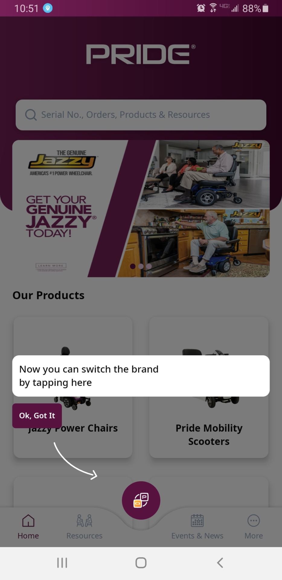 Pride Mobility UK launch a new dealer app 1