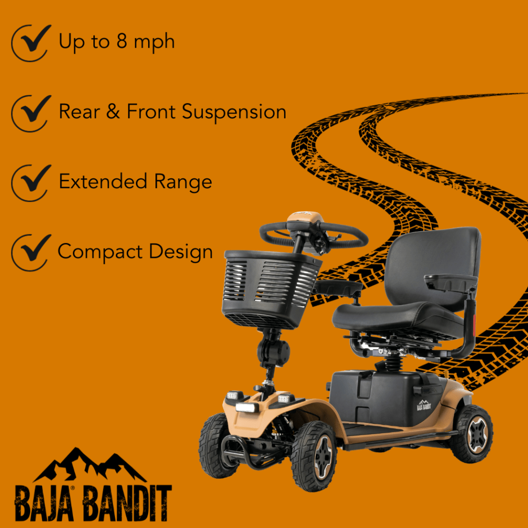 Conquer Any Terrain with the Baja Bandit: Why You Need a Full Suspension Scooter